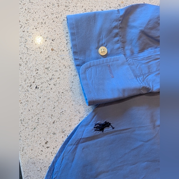 Ralph Lauren Polo Blue Dress Shirt - Picture 3 of 8